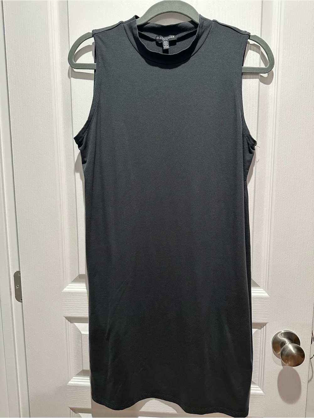 Eileen Fisher Petite dark gray Knit dress